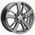 Khomen KHW 1704 7x17 5*108 ET50 DIA63.3 Black-FP Литой