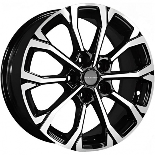 Khomen KHW 1605 6.5x16 5*114.3 ET50 DIA67.1 Black-FP Литой