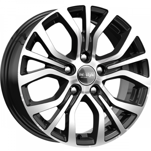 K&K КС736 6.5x16 5*114.3 ET45 DIA67.1 Алмаз черный Литой