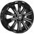 Khomen KHW 1610 6.5x16 5*108 ET45 DIA60.1 Black Литой