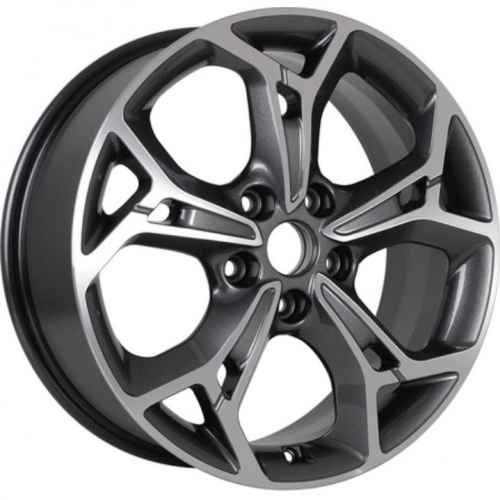 Khomen KHW 1702 7x17 5*114.3 ET40 DIA66.1 F-Silver Литой