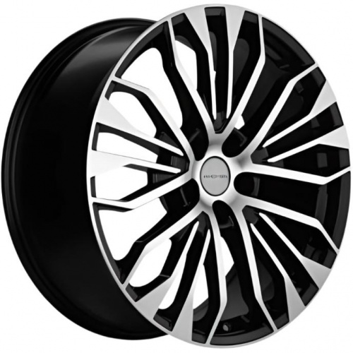 Khomen KHW 2009 8.5x20 5*114.3 ET35 DIA60.1 Black-FP Литой