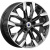 K&K Морейн 6.5x17 5*105 ET38 DIA56.6 Алмаз черный Литой