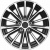Khomen KHW 1611 6.5x16 5*114.3 ET40 DIA66.1 Black Литой Khomen KHW 1611 6.5x16 5*114.3 ET40 DIA66.1 Black Литой