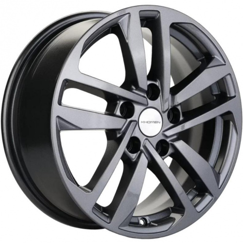 Khomen KHW 1612 6.5x16 5*114.3 ET43 DIA67.1 Gray-FP Литой
