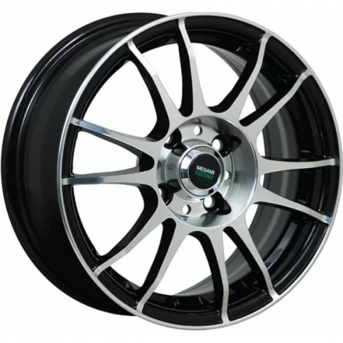 Megami MGM-3 6x15 5*100 ET38 DIA57.1 BKF Литой