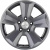 Khomen KHW 1601 6.5x16 5*114.3 ET50 DIA66.1 Gray Литой