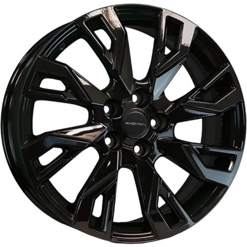 Khomen KHW 1809 7x18 5*108 ET45 DIA60.1 Black Литой