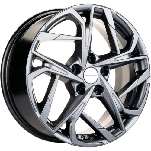 Khomen KHW 1716 7x17 5*110 ET46 DIA63.3 Gray-FP Литой