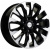 Khomen KHW 2010 8x20 6*139.7 ET36 DIA100.1 Black-FP Литой