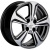Khomen KHW 1502 6x15 4*100 ET46 DIA54.1 G-Silver-FP Литой