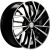 Khomen KHW 1717 7x17 5*108 ET50 DIA63.3 Black-FP Литой Khomen KHW 1717 7x17 5*108 ET50 DIA63.3 Black-FP Литой